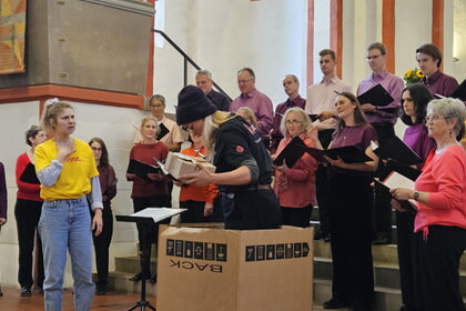 "Alles Liebe" ein neues Konzertformat mit capella cantabilis 